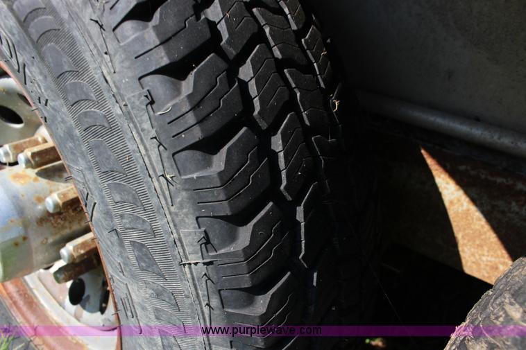 image for item K1150 2001 Silverado aluminum stock trailer