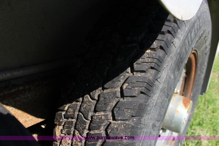 image for item K1150 2001 Silverado aluminum stock trailer