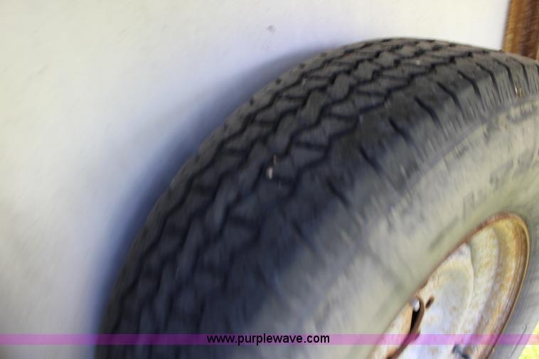 image for item K1150 2001 Silverado aluminum stock trailer