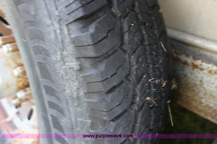 image for item K1150 2001 Silverado aluminum stock trailer