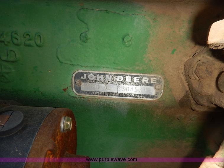 image for item K1631 John Deere 2630A tractor