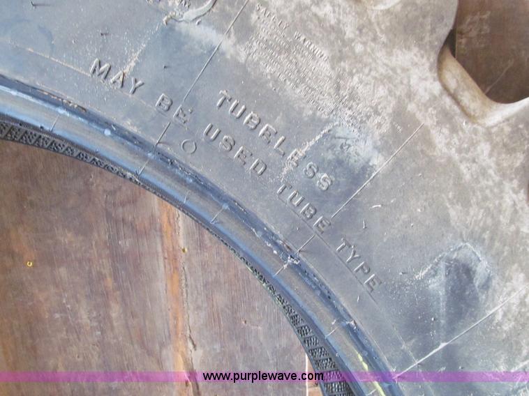 image for item K6342 (4) Firestone Radial 9100 IF380/105R50 tires