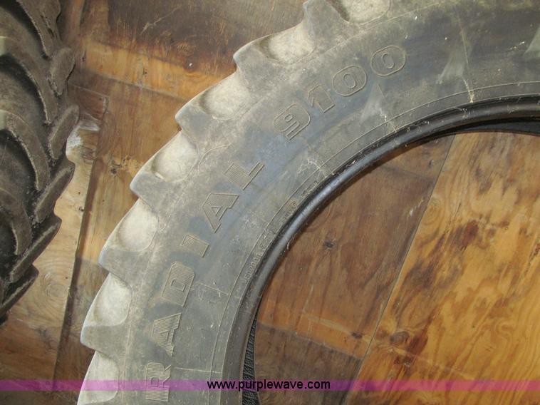 image for item K6342 (4) Firestone Radial 9100 IF380/105R50 tires