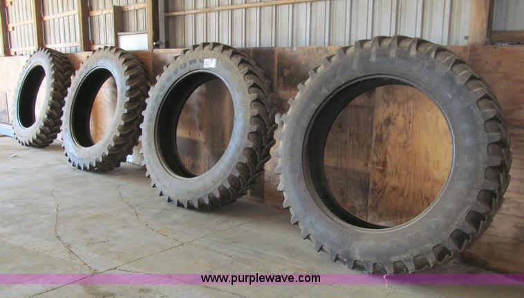 image for item K6342 (4) Firestone Radial 9100 IF380/105R50 tires