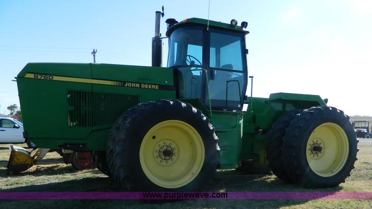 image for item K8188 1991 John Deere 8760 4WD tractor