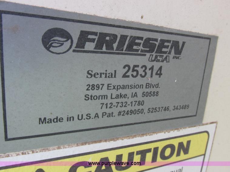 image for item L4068 Friesen 375 seed tender