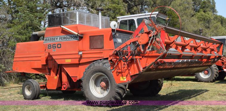 image for item L5816 1981 Massey-Ferguson 860 combine
