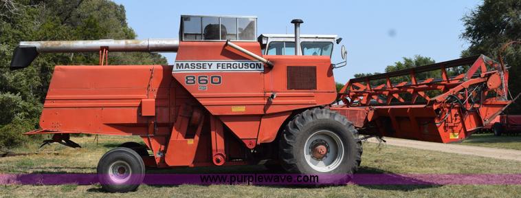 image for item L5816 1981 Massey-Ferguson 860 combine