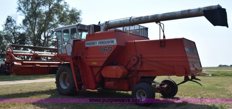 image for item L5816 1981 Massey-Ferguson 860 combine