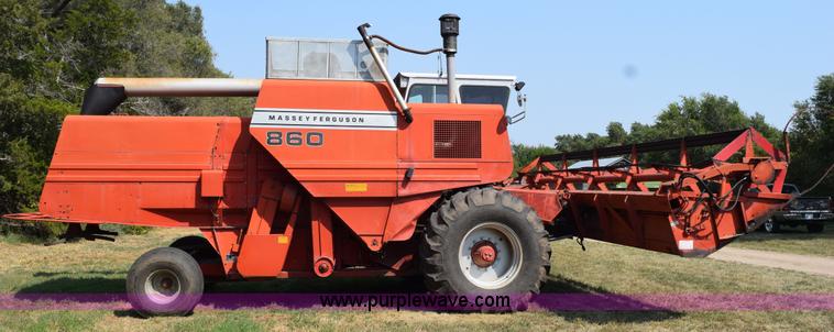 image for item L5817 1981 Massey-Ferguson 860 combine