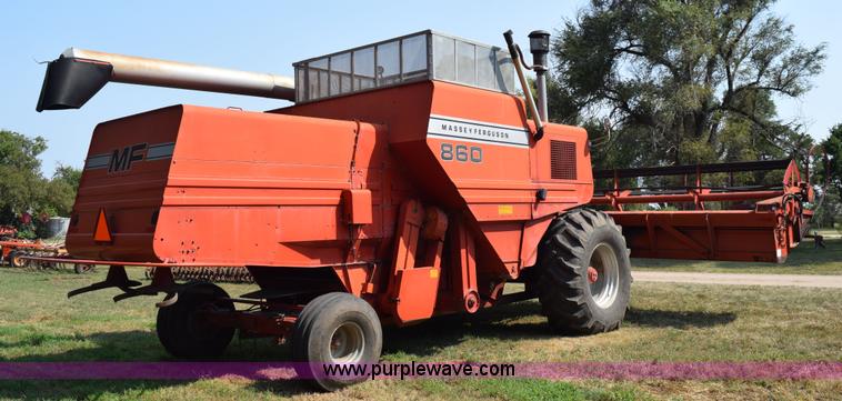 image for item L5817 1981 Massey-Ferguson 860 combine