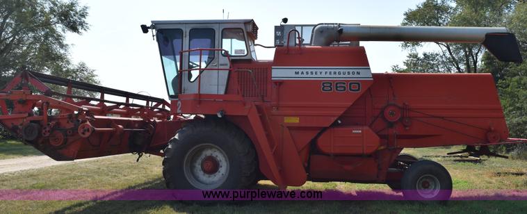 image for item L5817 1981 Massey-Ferguson 860 combine