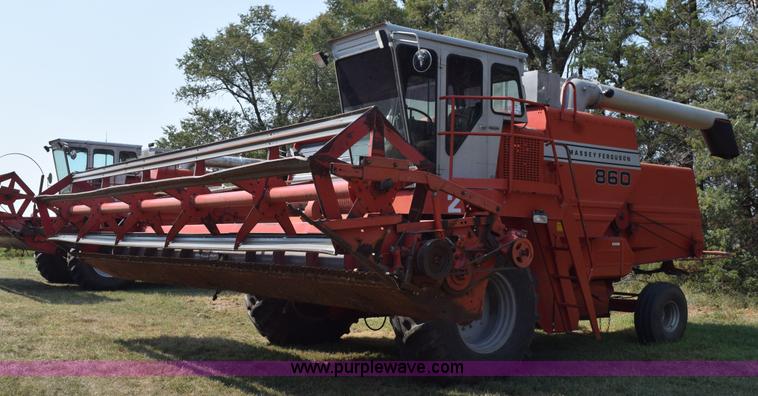 image for item L5817 1981 Massey-Ferguson 860 combine