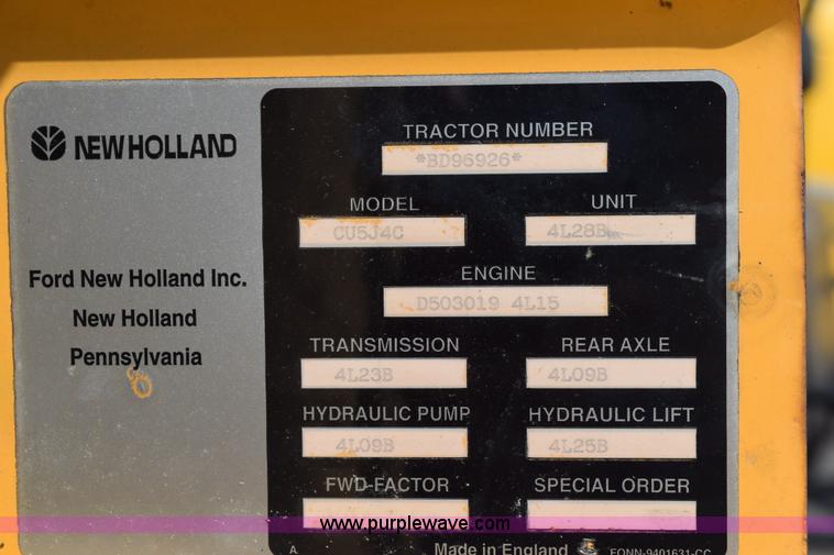 image for item L5849 1994 Ford 260C tractor