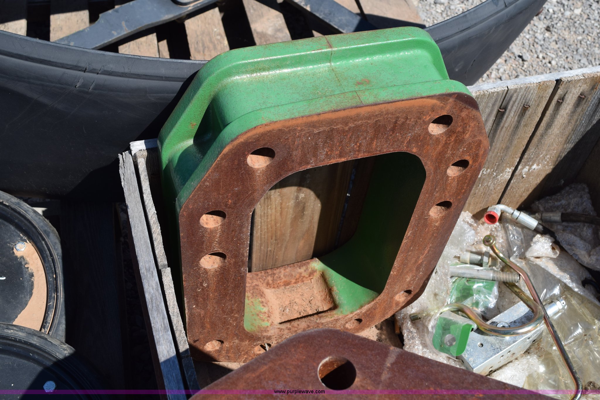 (2) John Deere combine axle spacers in Alva, OK Item BI9302 sold