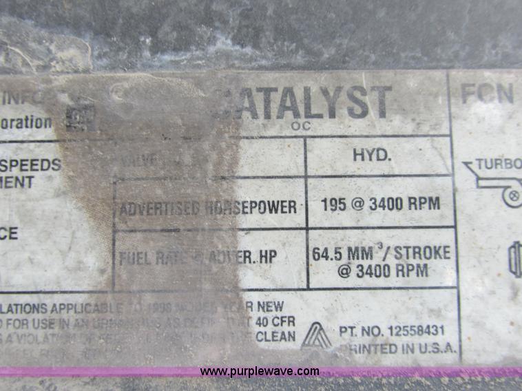 image for item A8859 1998 GMC Sierra 3500HD SL flatbed pickup truck