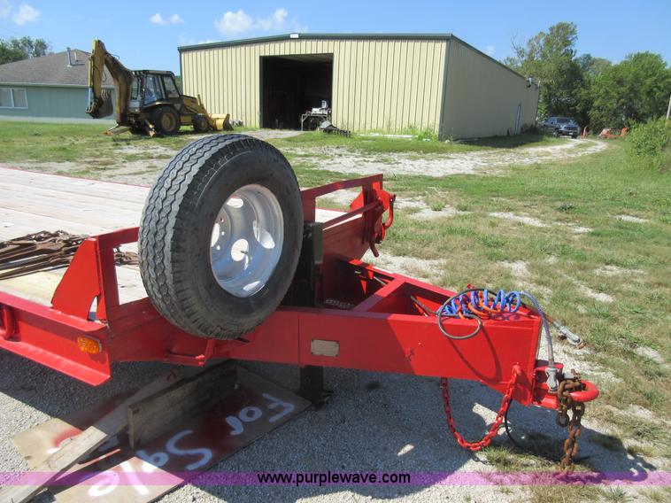 image for item BK9671 1985 Belshe T-8 equipment trailer
