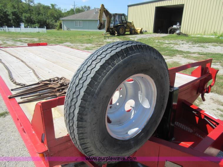 image for item BK9671 1985 Belshe T-8 equipment trailer