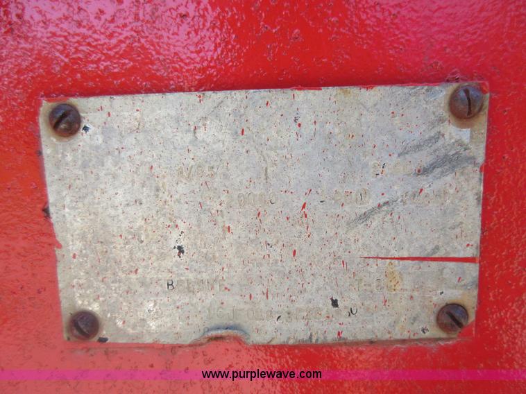 image for item BK9671 1985 Belshe T-8 equipment trailer