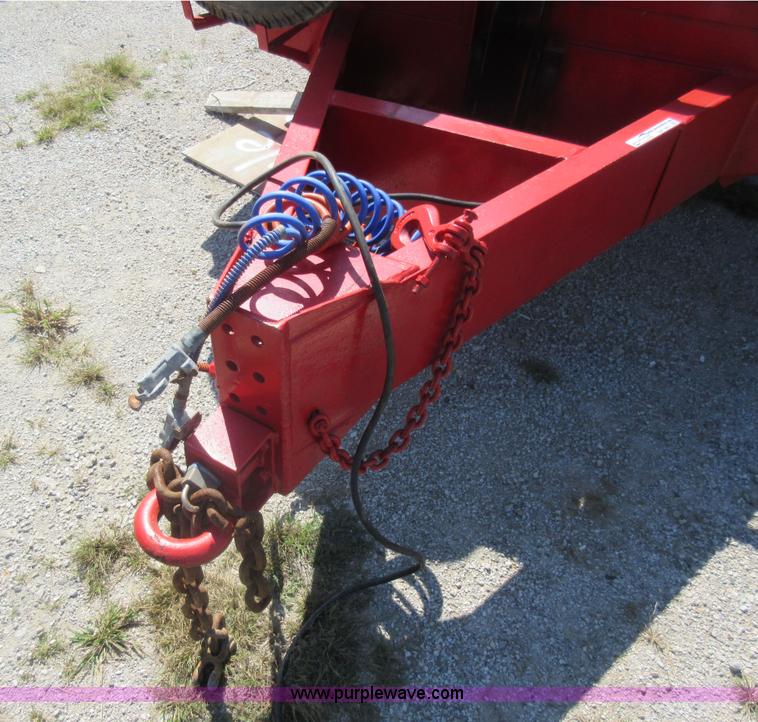 image for item BK9671 1985 Belshe T-8 equipment trailer