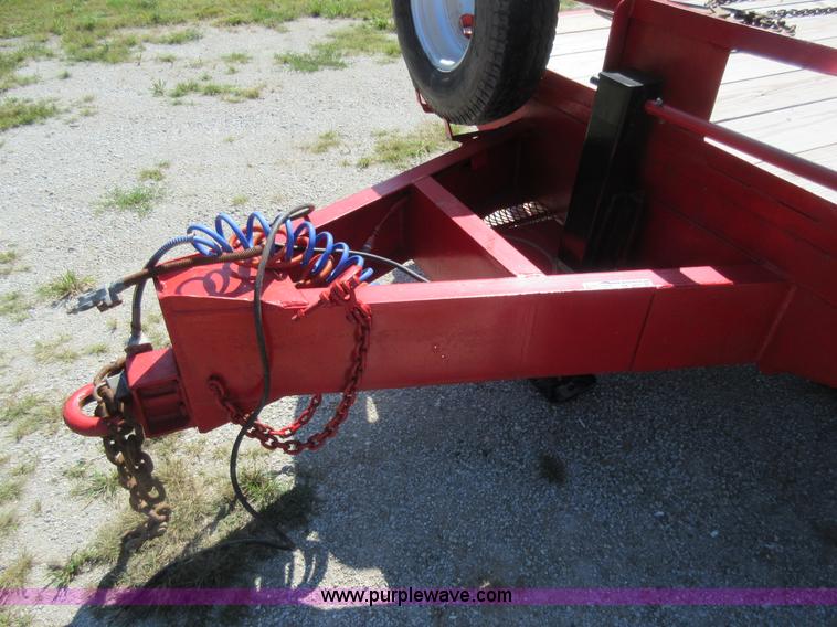 image for item BK9671 1985 Belshe T-8 equipment trailer