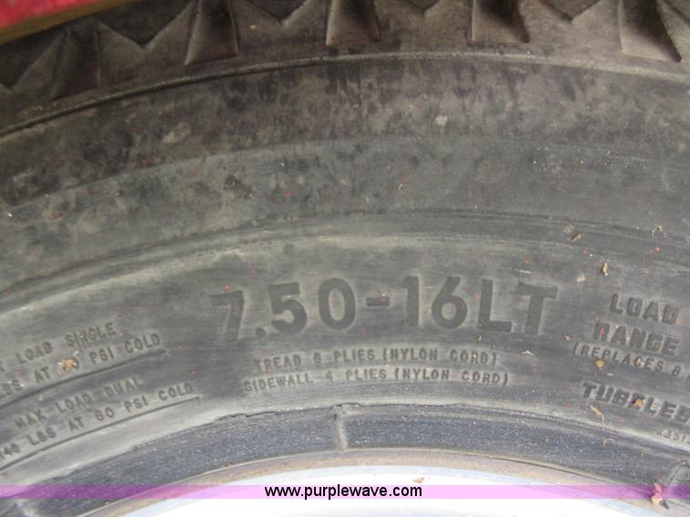 image for item BK9671 1985 Belshe T-8 equipment trailer