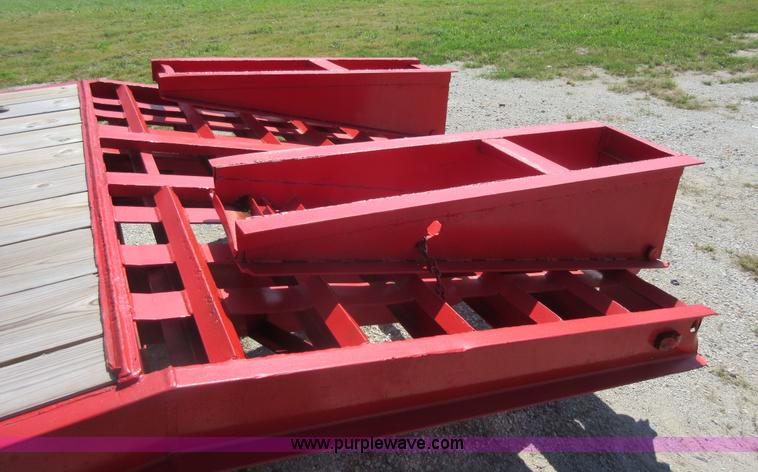 image for item BK9671 1985 Belshe T-8 equipment trailer