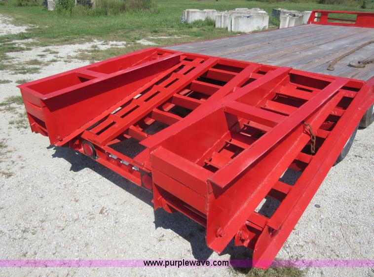 image for item BK9671 1985 Belshe T-8 equipment trailer