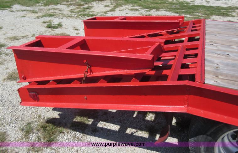 image for item BK9671 1985 Belshe T-8 equipment trailer