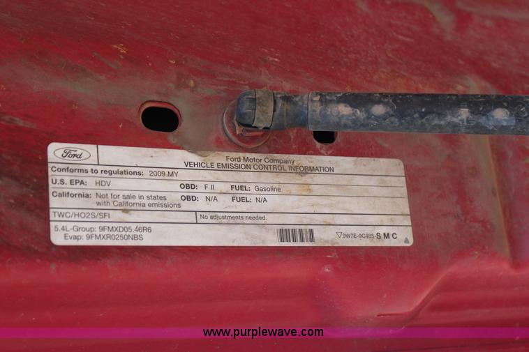 image for item J4421 2009 Ford F250 Super Duty XLT SuperCab pickup truck