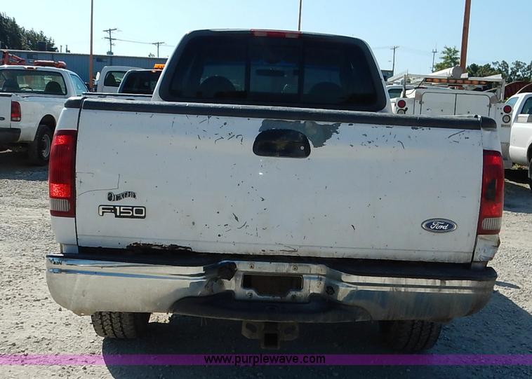 image for item K1591 2000 Ford F150 XLT SuperCab pickup truck