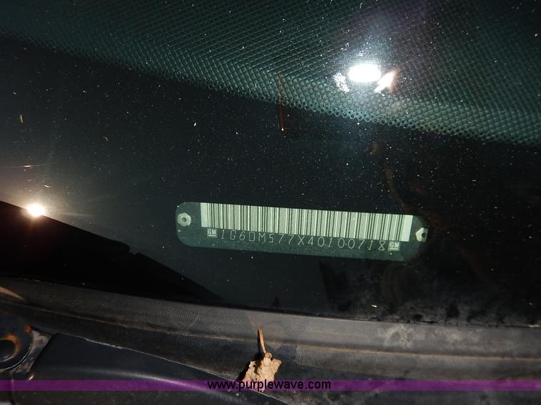 image for item K1632 2004 Cadillac CTS