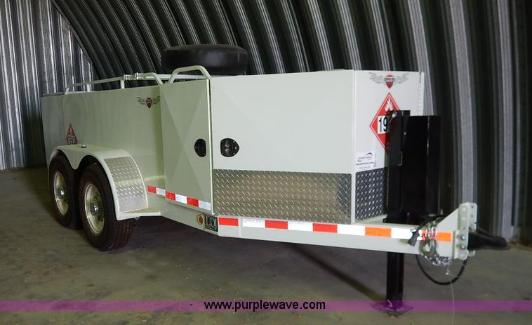 image for item K1652 2012 LDJ Thunder Creek Equipment fuel trailer