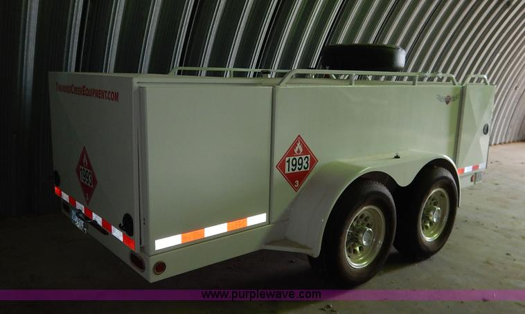 image for item K1652 2012 LDJ Thunder Creek Equipment fuel trailer
