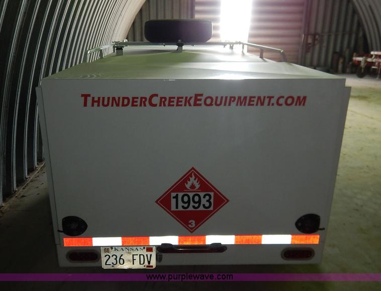 image for item K1652 2012 LDJ Thunder Creek Equipment fuel trailer