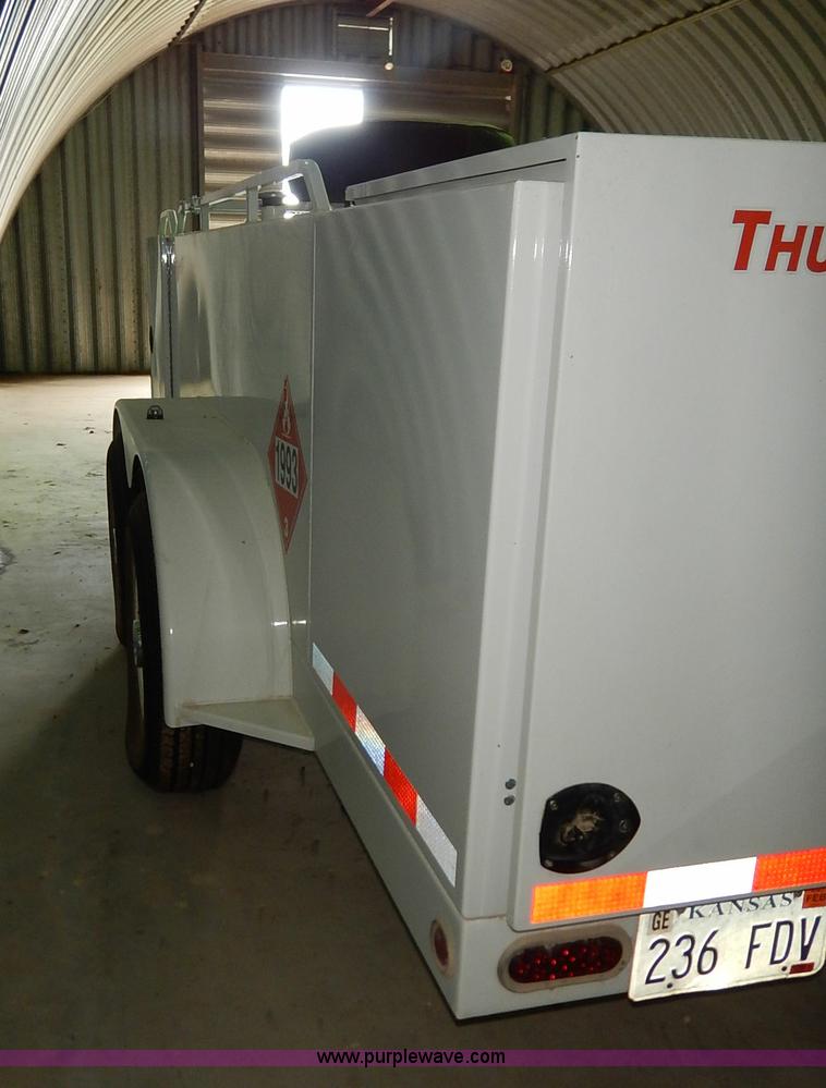 image for item K1652 2012 LDJ Thunder Creek Equipment fuel trailer