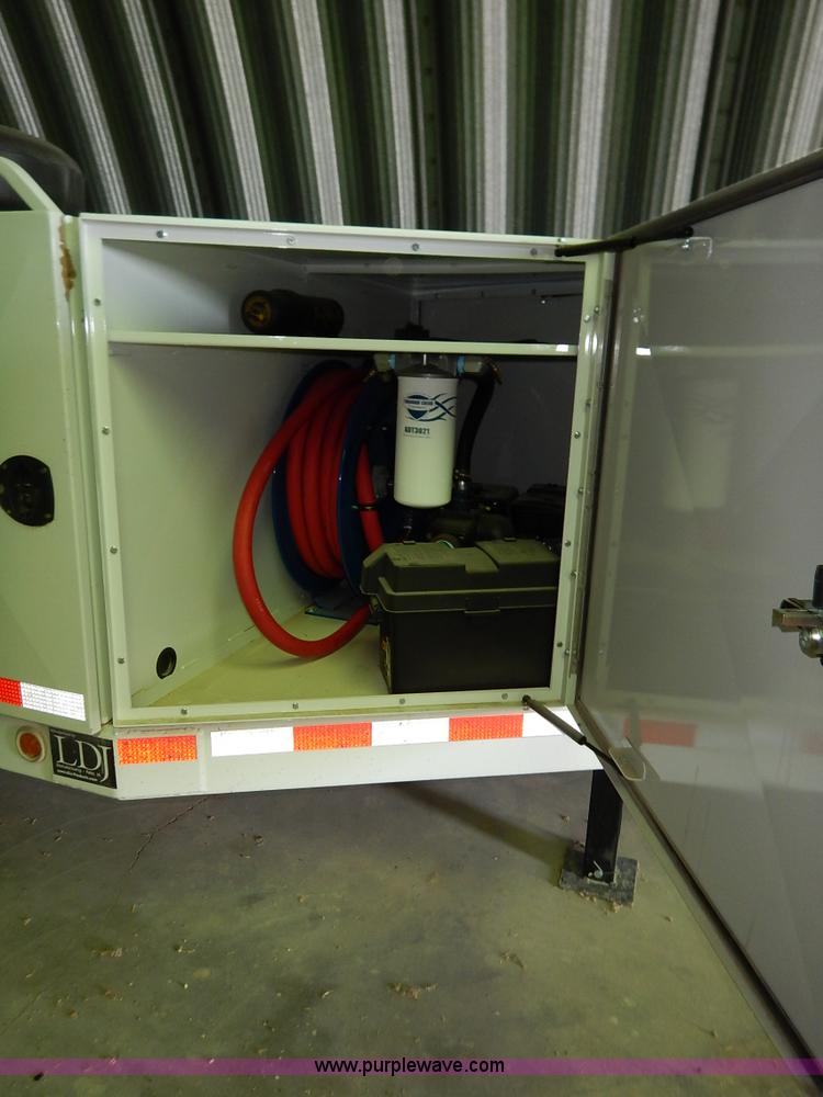 image for item K1652 2012 LDJ Thunder Creek Equipment fuel trailer