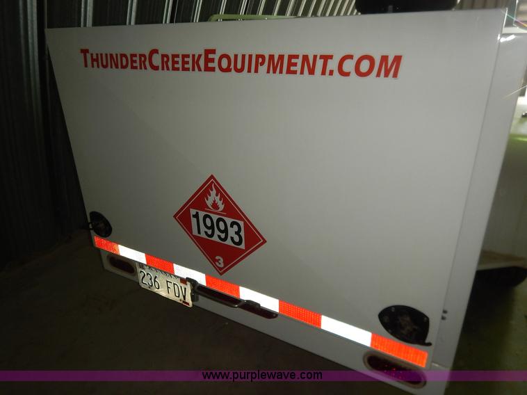 image for item K1652 2012 LDJ Thunder Creek Equipment fuel trailer