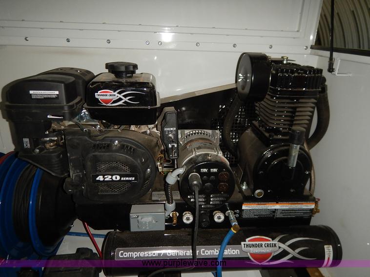 image for item K1652 2012 LDJ Thunder Creek Equipment fuel trailer