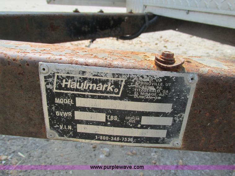 image for item K5151 2006 Haul Mark enclosed cargo trailer
