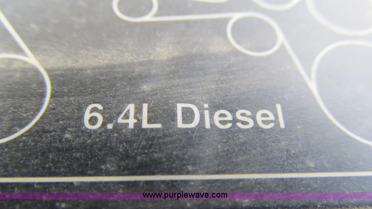 image for item L5259 2008 Ford F350 Super Duty Crew Cab flatbed pickup truck