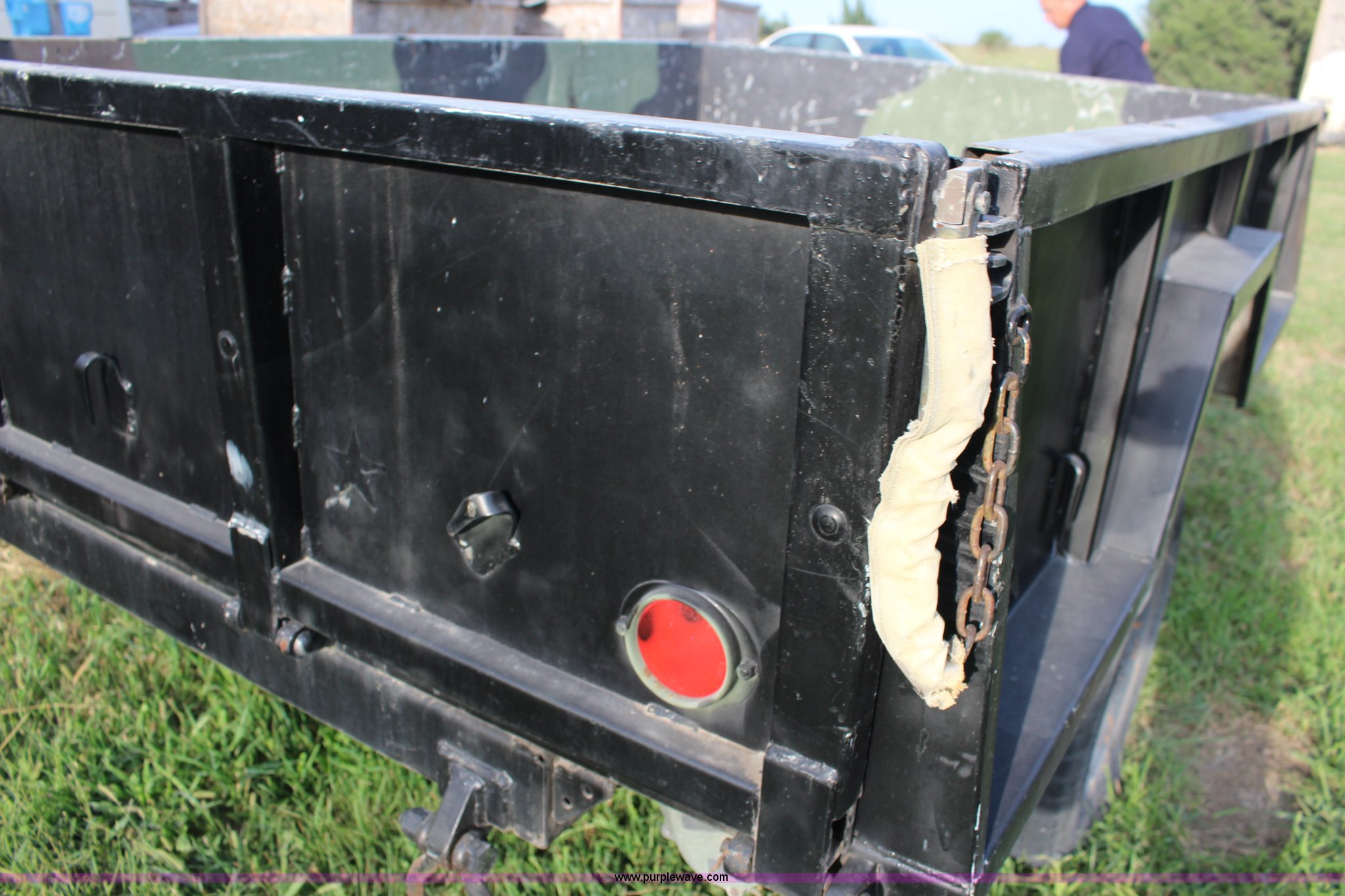 1990 shop built utility trailer in Augusta, KS Item K1107 sold