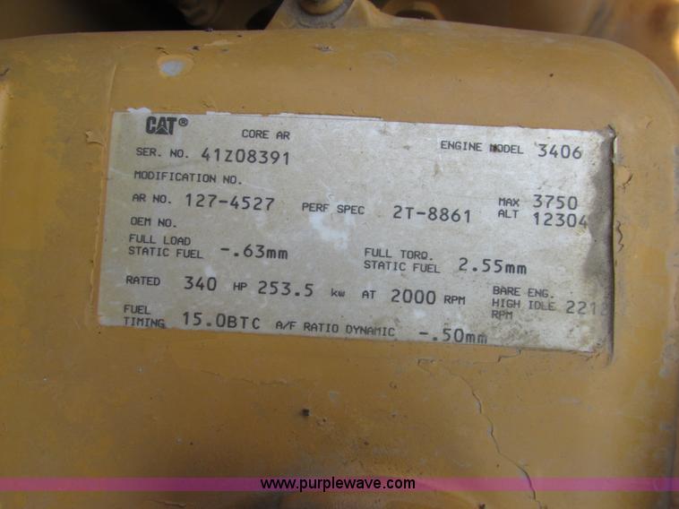 image for item A8855 1998 Caterpillar D350E haul truck