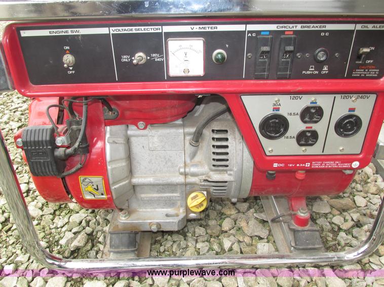 image for item AV9098 Honda EM4000 generator