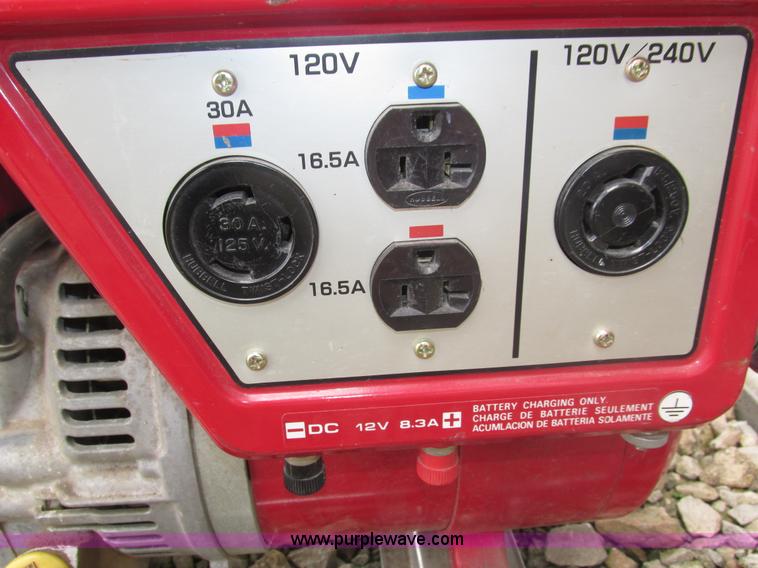 image for item AV9098 Honda EM4000 generator