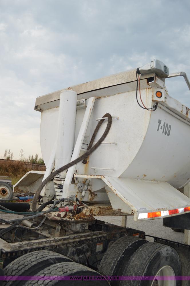image for item AX9423 1996 Clement end dump trailer