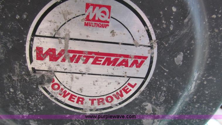 image for item AY9815 2006 Whiteman CA4HC power trowel