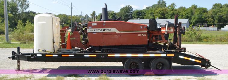 image for item BK9660 1998 Ditch Witch JT1720 directional drill and trailer
