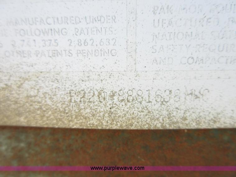 image for item D2434 1989 Ford LN8000 refuse truck