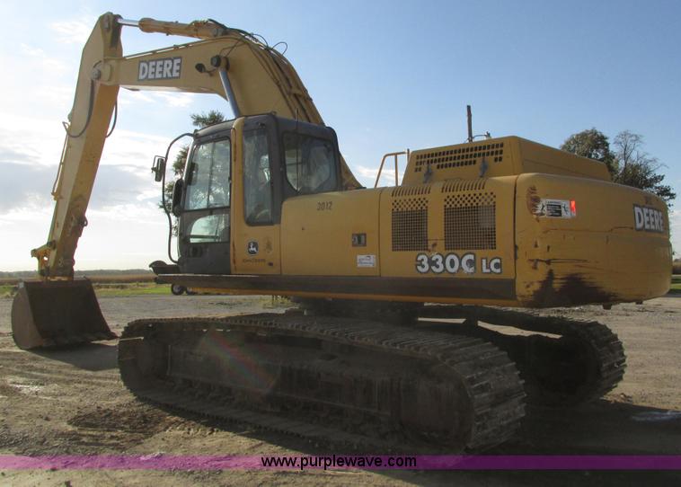 image for item H1180 2005 John Deere 330C LC excavator